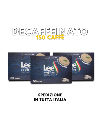 150 CAFFÈ DECAFFEINATO 3 Box da 50 PZ